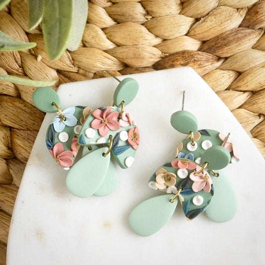 Kipling Dangles in Teacup Floral