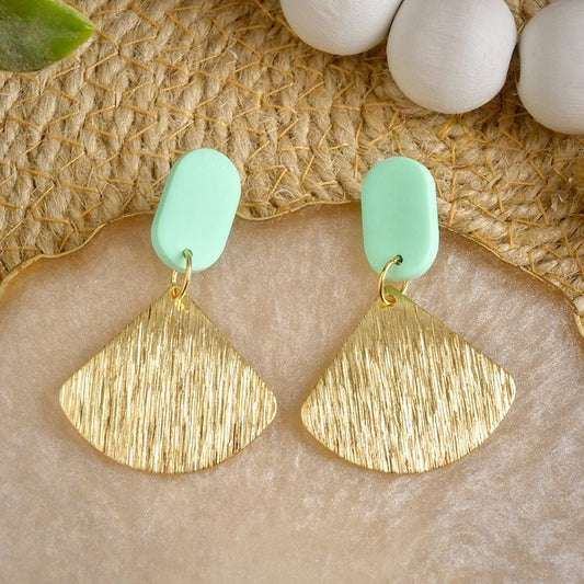 Ginko Dangles in Mint