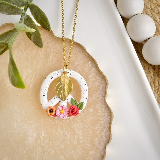 Necklace in Peace Symbol