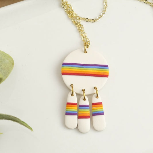 Carden Necklace in Rainbow