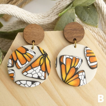 Carden Circle Dangles in Butterflies Neutral