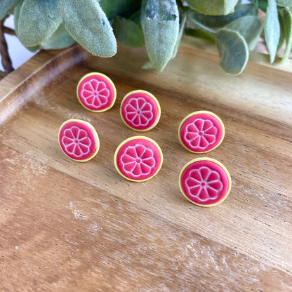 Grapefruit Studs