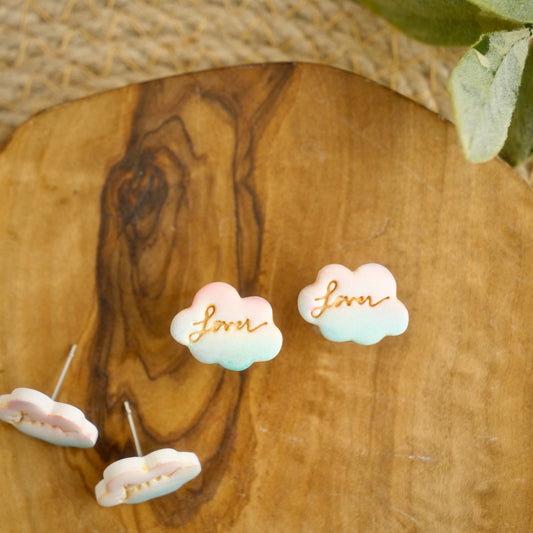 Lover Cloud Studs