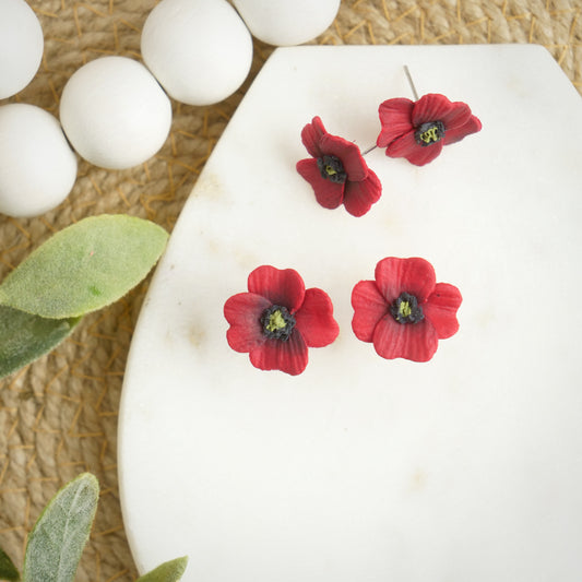 Poppy Studs