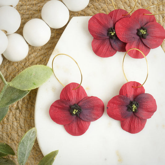 Poppy Hoops