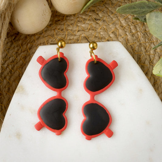 Sunglass Dangles in Red