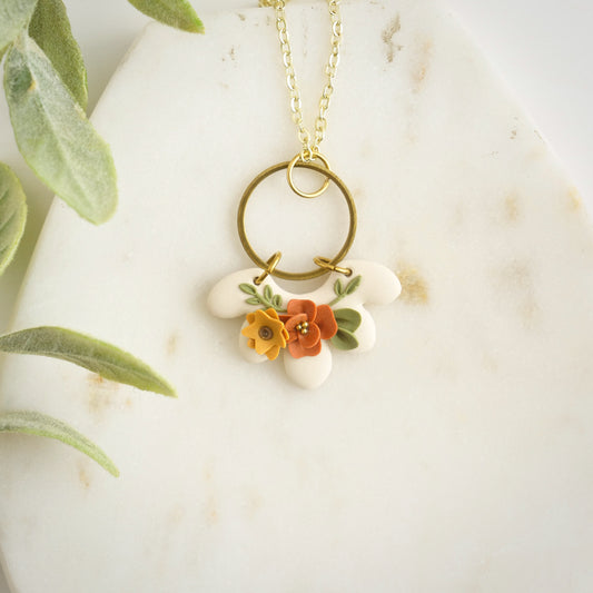 Emslie Pendant in Floral