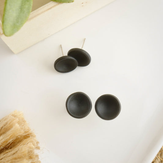 Button Studs in Black