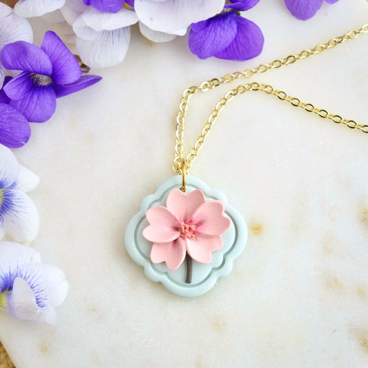 Ornate Flower Pendant