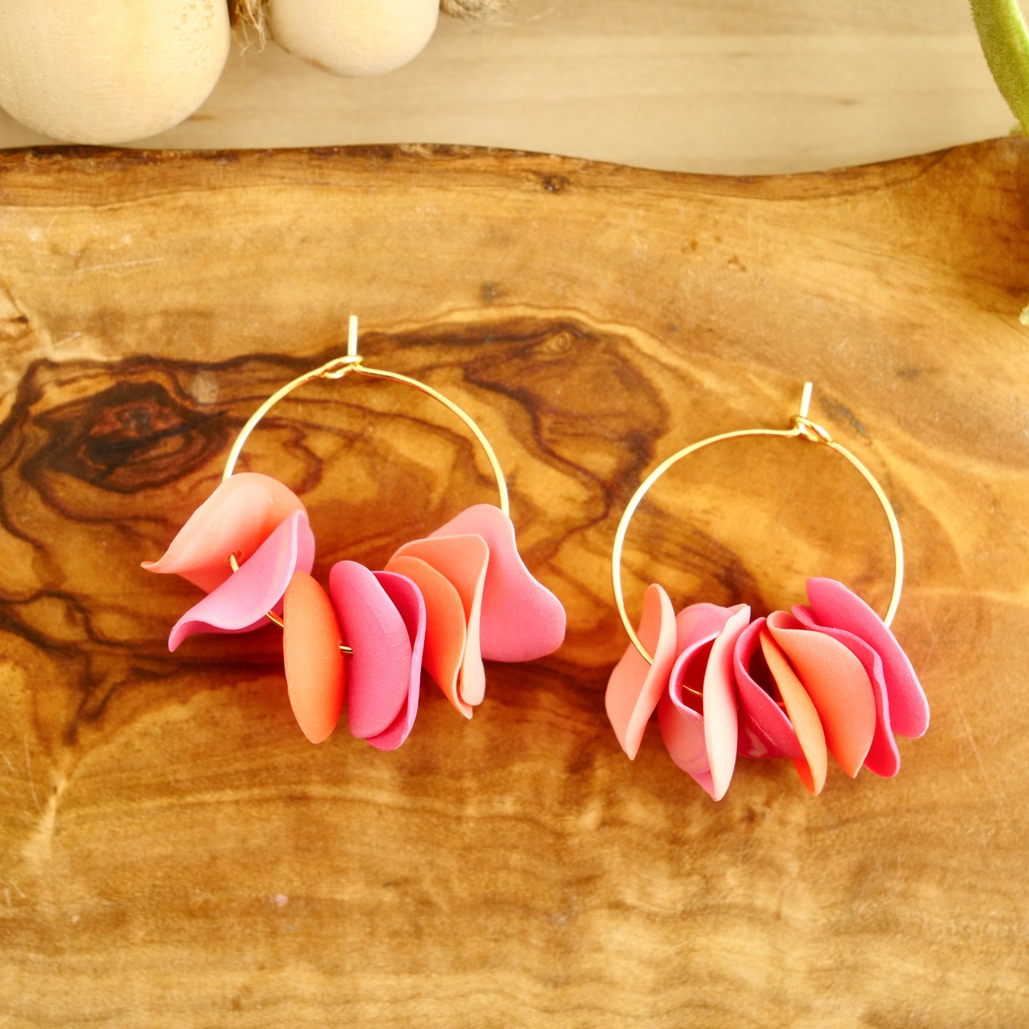 Petal Hoops in Fruit Punch