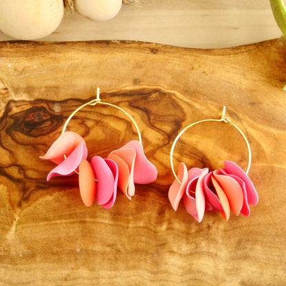 Petal Hoops in Fruit Punch