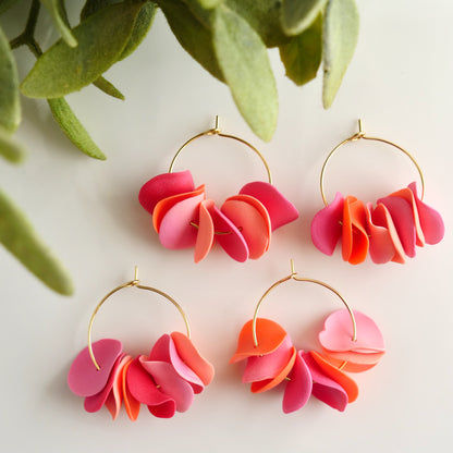 Petal Hoops in Fruit Punch