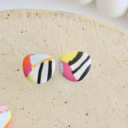 Neon Rip & Tear Studs