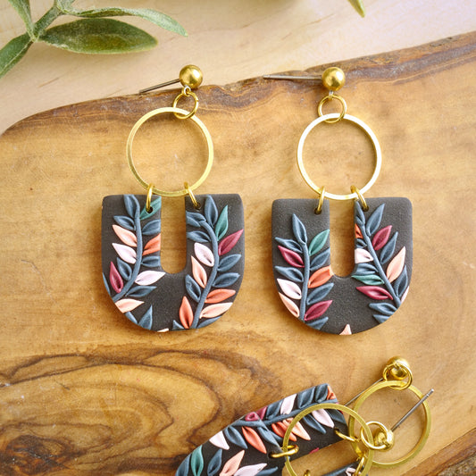 Gow Dangles in Floral