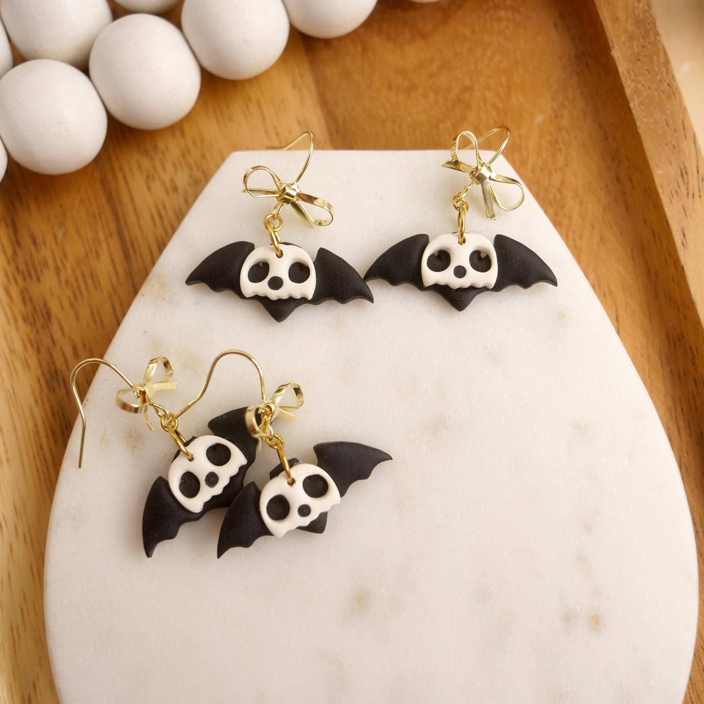 Bat and Skull Dangles