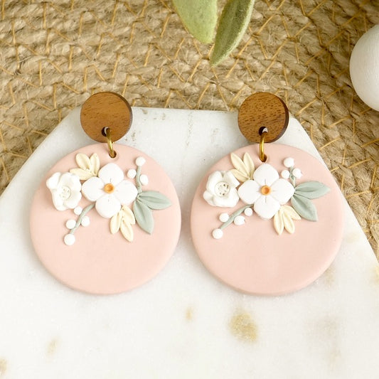 Carden Circles in Pink Floral