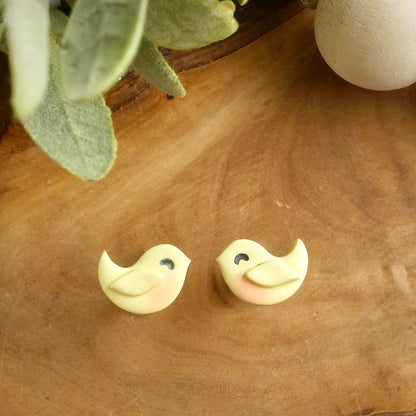 Yellow Chickie Studs