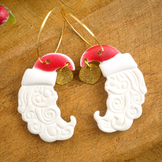 Santa Head Hoops