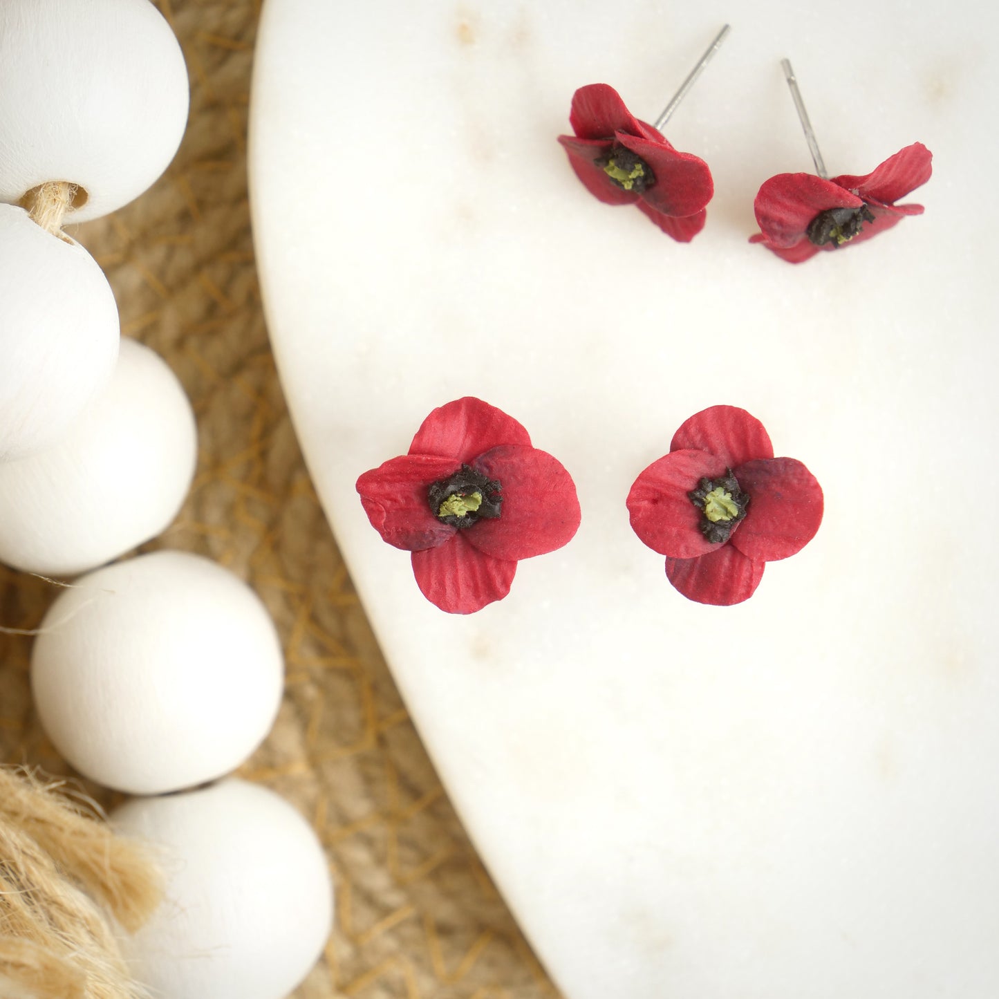 Poppy Studs