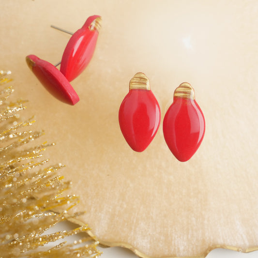 Holiday Bulbs in Red
