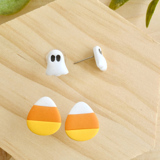 Stud Pack with Ghost and Candy Corn