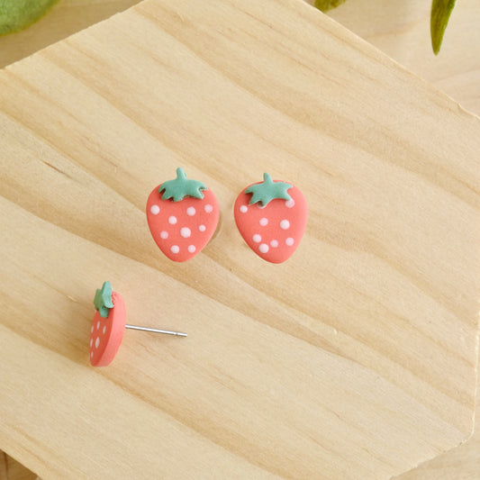 Light Strawberry Studs