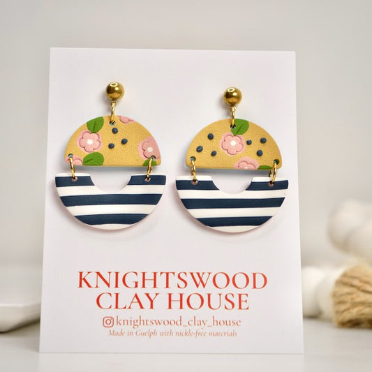 Baker Stack Dangles in May Floral