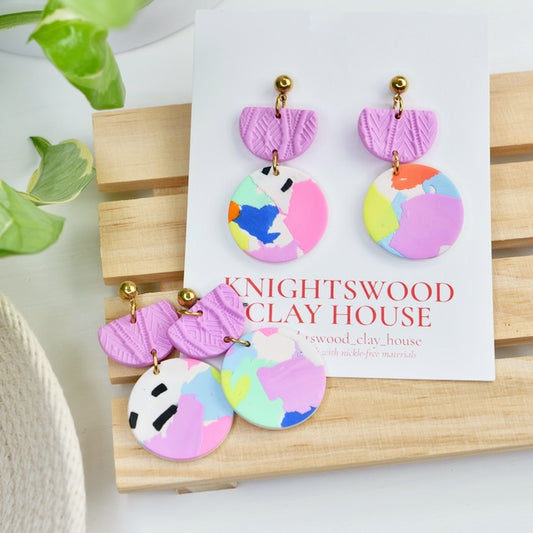 Lindsay Dangles in Neon Rip & Tear