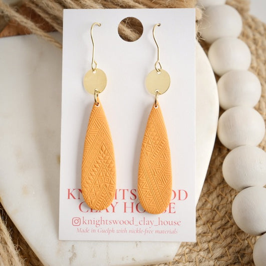Denver Dangles in Harvest Yellow