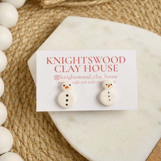 Snowman Studs
